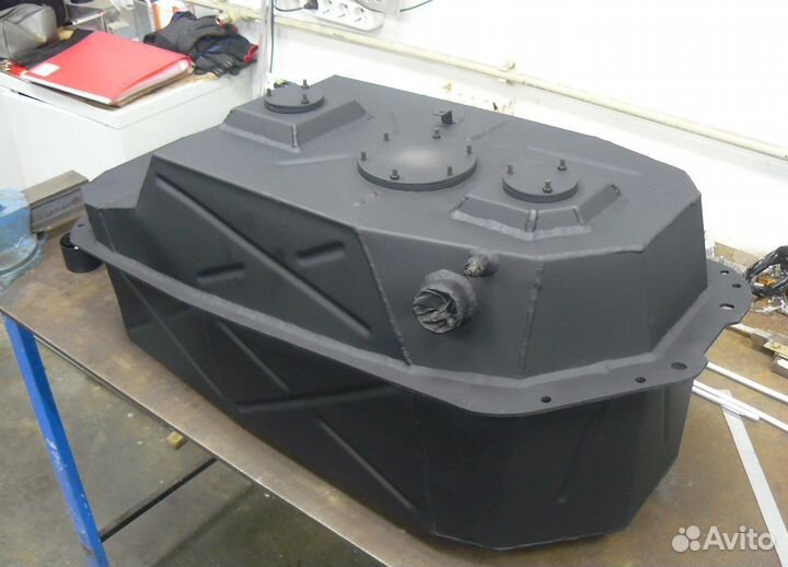 Алюминиевый топливный бак Pajero Sport 1