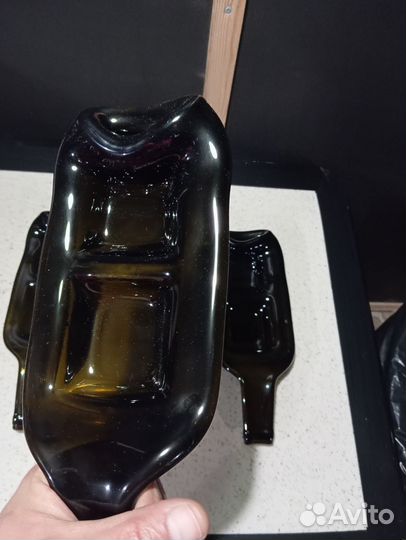 Тарелки из бутылок 3 шт