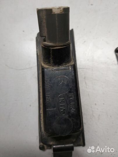 Фонарь подсветки номера Kia Rio 3 2016