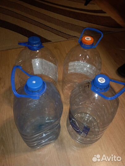 Пластиковые бутылки 5 литров