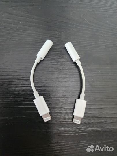 Переходник Apple с Lightning на Jack 3,5 Оригинал