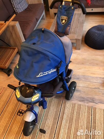 Детский велосипед трехколесный Lamborghini