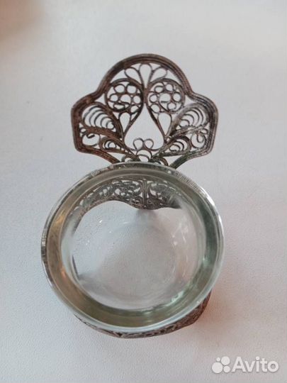 Солонка мельхиор СССР