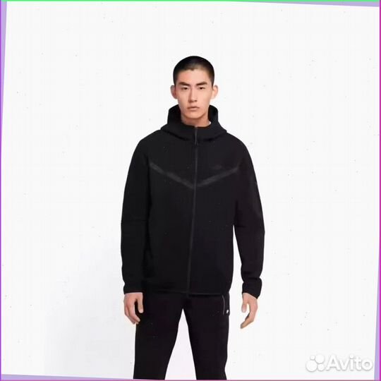 Зип худи Nike Tech Fleece (Арт: 57606)