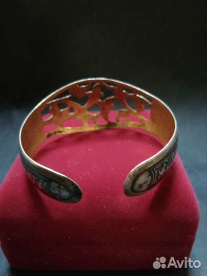 Серебряный браслет СССР