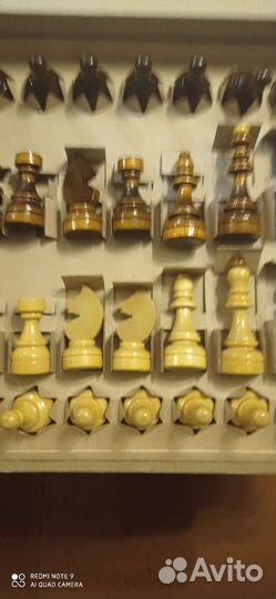 Шахматы деревянные СССР подарочный вариант