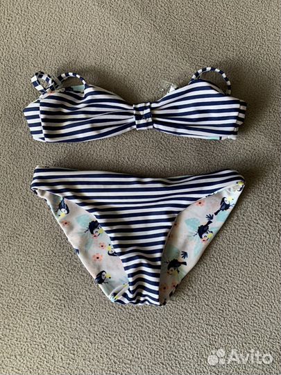 Купальник раздельный на девочку 3-6 лет