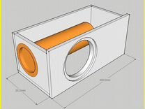 Короб для сабвуфера 10 дюймов чертеж закрытого типа