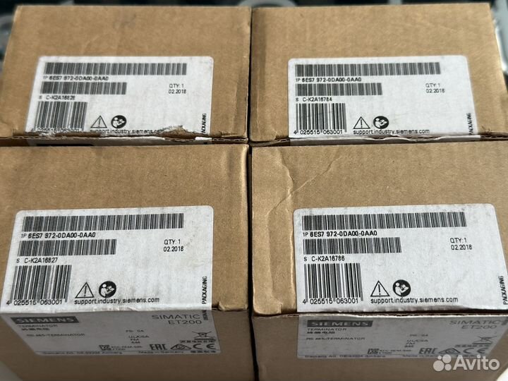 Повторители Siemens RS485 6ES7972-0DA00-0AA0 4 шт