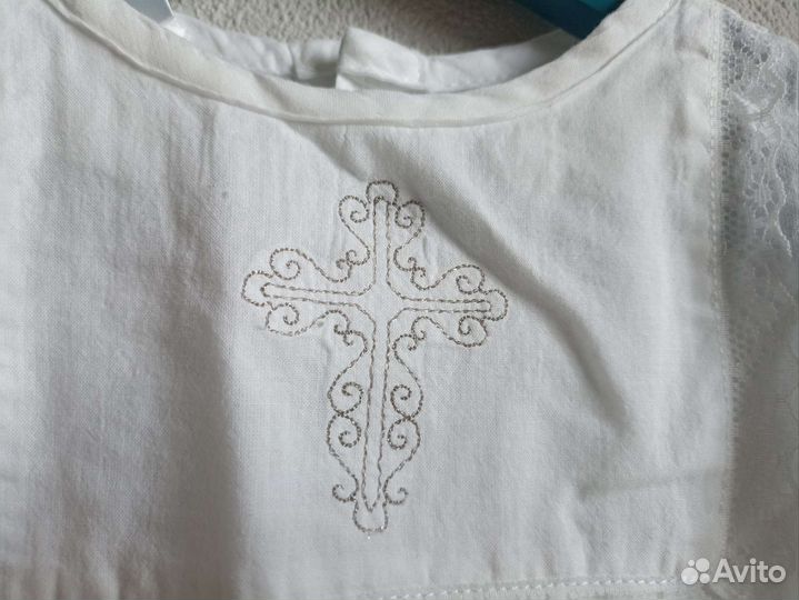 Крестильная рубашка 74 размер