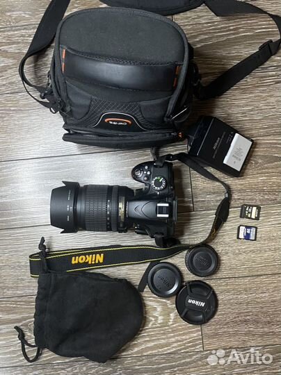 Зеркальный фотоаппарат nikon d3200