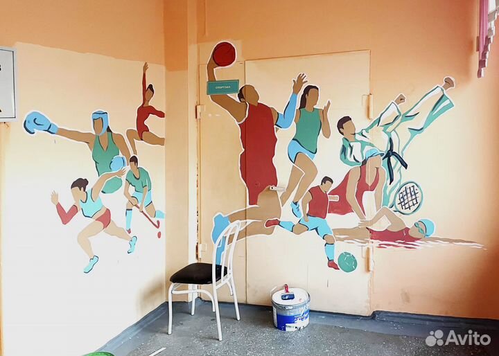 Роспись стен Красноярск