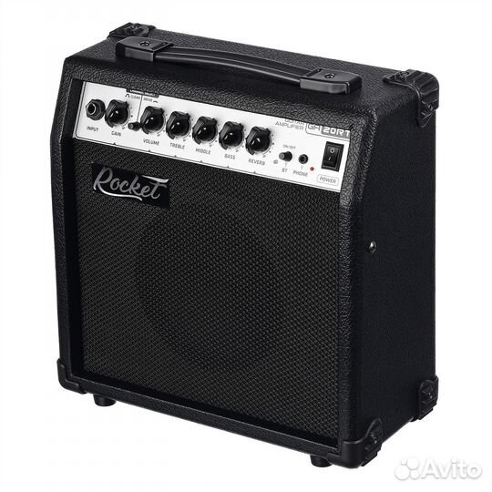 Комбоусилитель для электрогитары rocket GA-20RT Bl