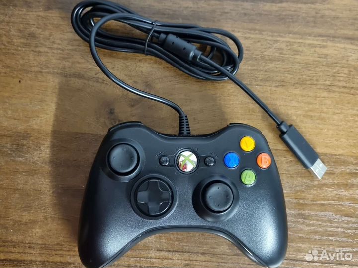Геймпад xbox 360 новый беспроводной проводной пк