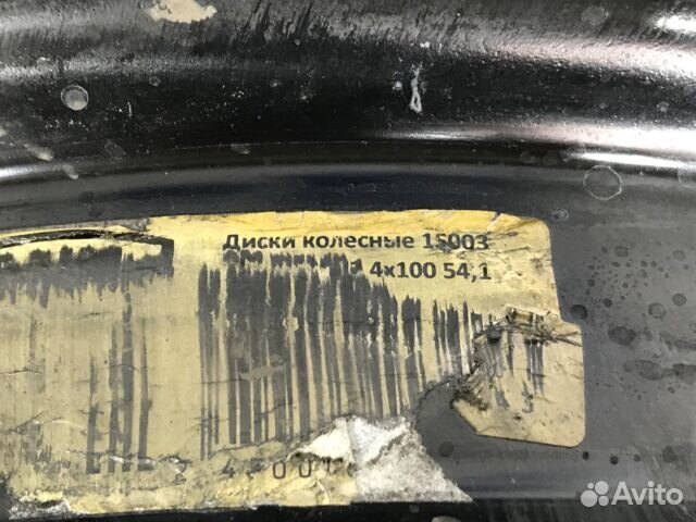 Диск hyundai solaris 15 6 4 100