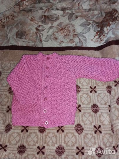 Детские вязанные вещи ручной работы