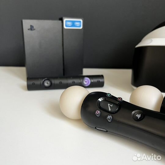 Шлем Sony PS VR + Мувы