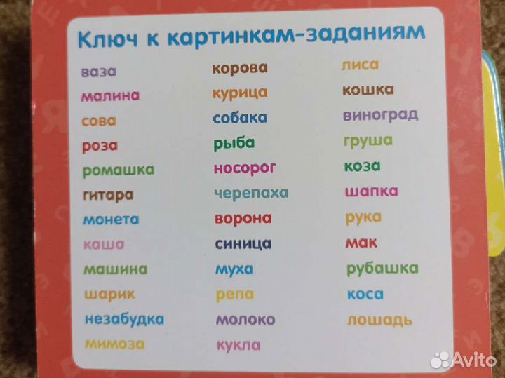 Учимся читать по слогам, Робинс