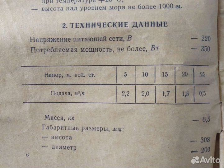 Водяной насос Кама-5