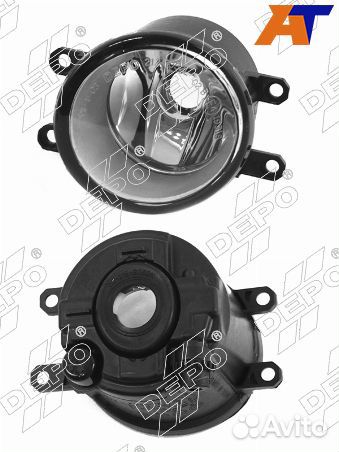 Фара противотуманная toyota corolla axio