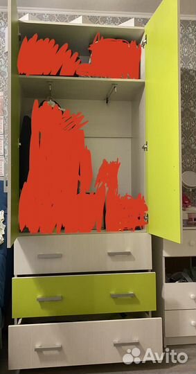 Шкаф распашной бу