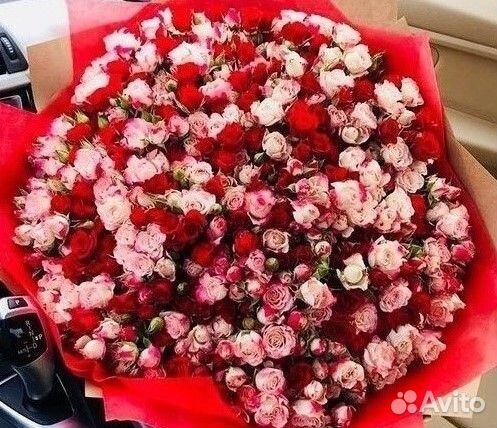 101 Роза 51 201 Роза Цветы доставка