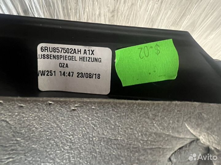 Зеркало правое и левое volkswagen polo