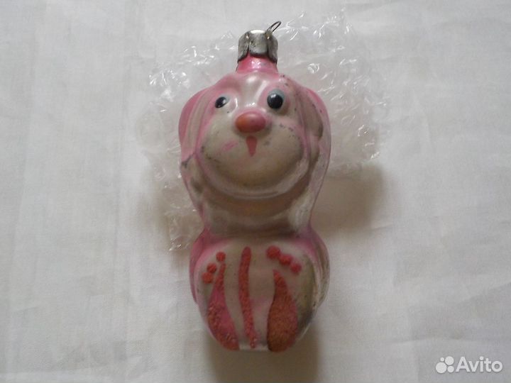 Елочные игрушки СССР собаки собачки песики