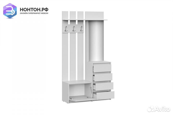 Прихожая Айден серый