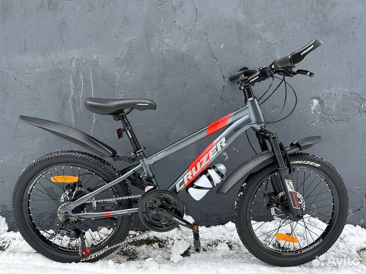 Велосипед детский cruzer C-120 серый