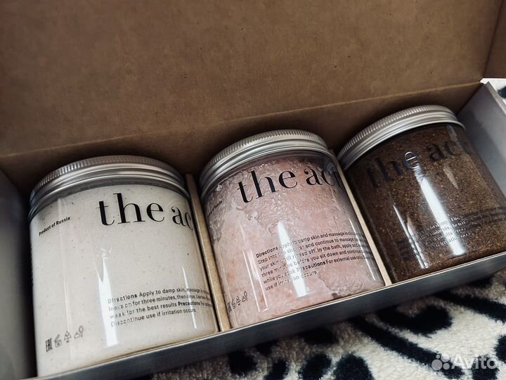 Набор из 3-х скрабов The Act