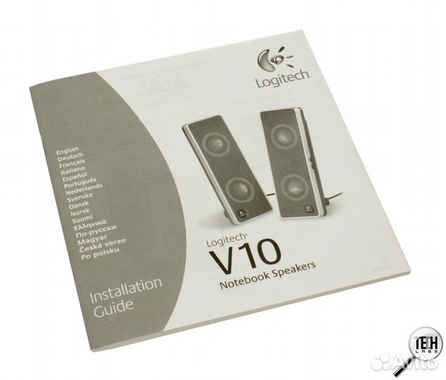 Колонки Портативные USB-колонок Logitech V10