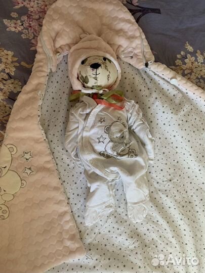 Конверт одеяло на выписку