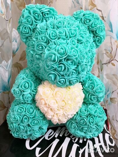 Акция Мишки из роз игрушка