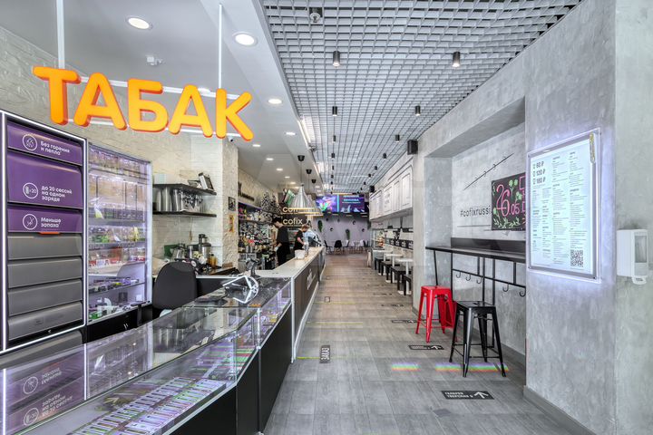 Торговое помещение, 1100 м²