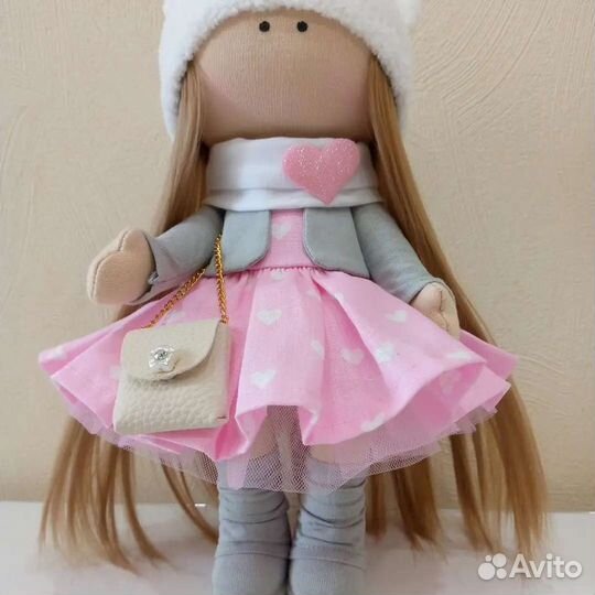 Текстильная игрушка. Кукла