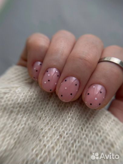 Маникюр с покрытием гель лак