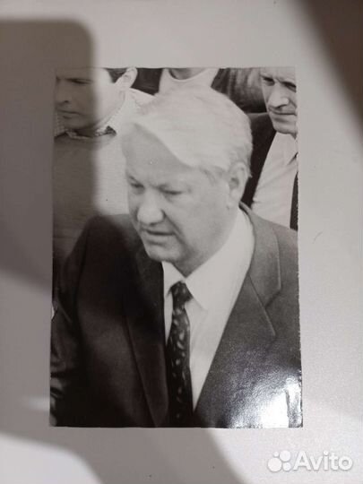 Фотография Борис Ельцин, Автограф Барбара Брыльска