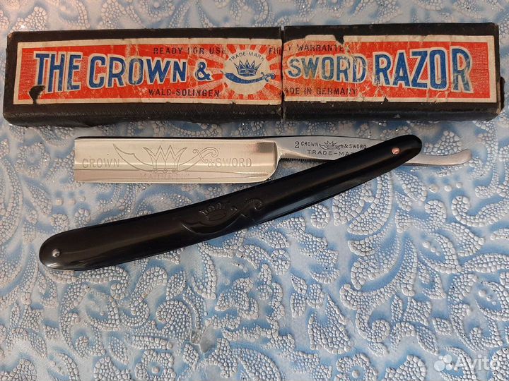 Раритетные опасные бритвы Ern,Crown&Sword.Заточены