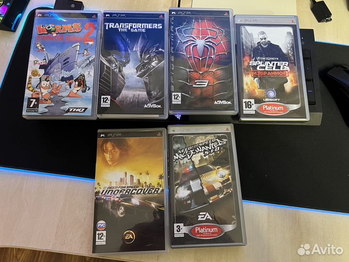 Игры на sony psp