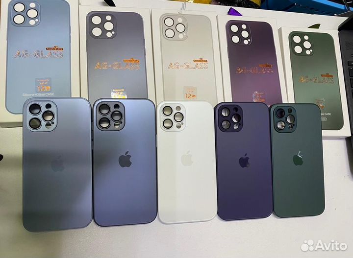 Чехлы на iPhone стеклянные