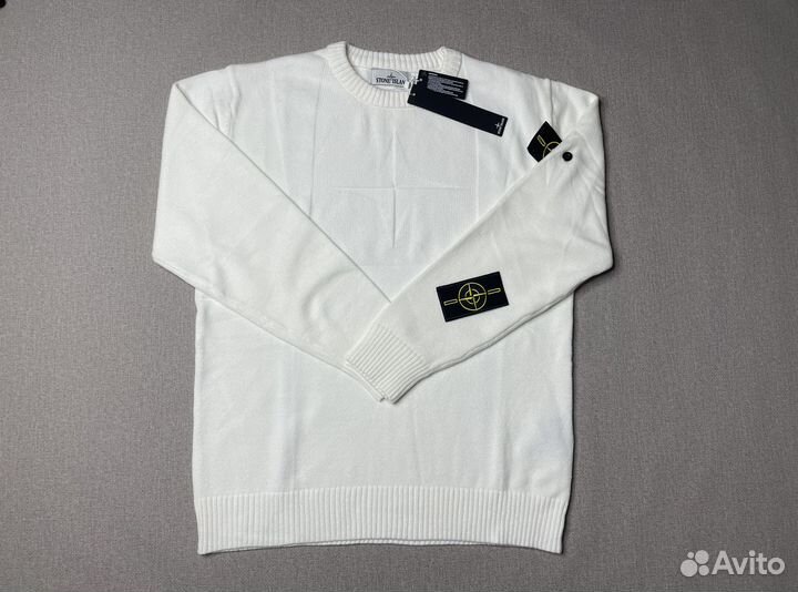 Свитер Stone Island белый