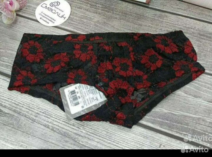 Трусы мужские хипсы кружево