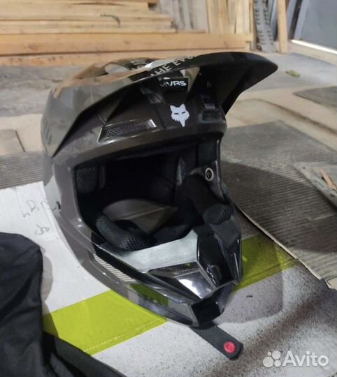 Шлем для мотокросса fox