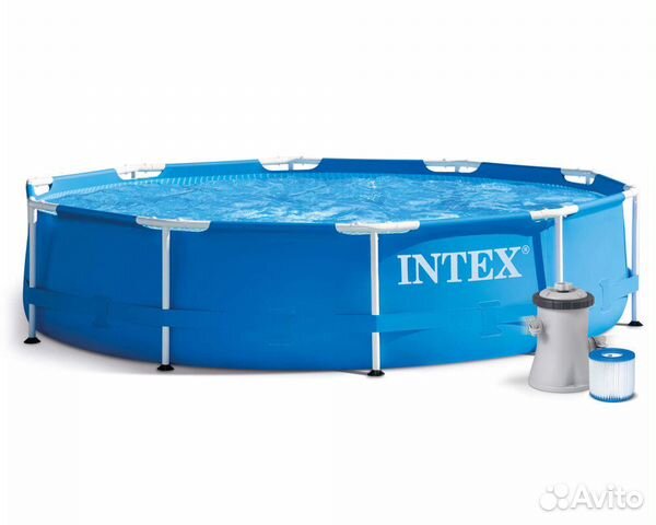Каркасный бассейн Intex Metal Frame