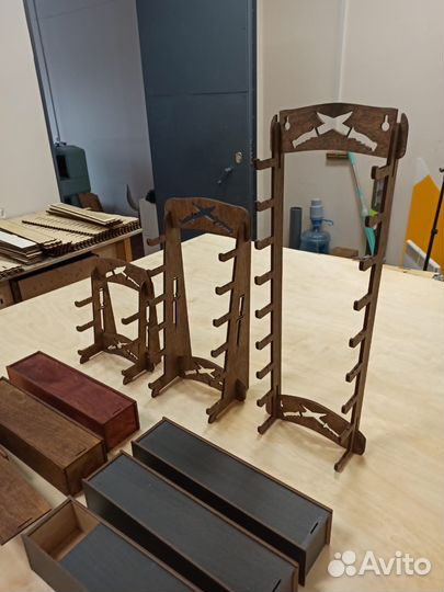 Подставка для ножей подарочная шкатулка