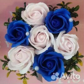 Мыльные розы букеты