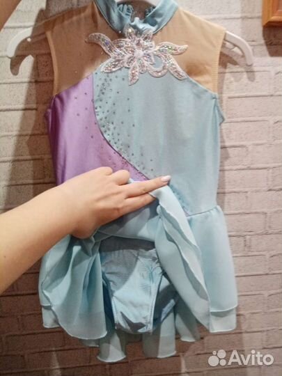 Костюм для фигурного катания, купальник для танцев