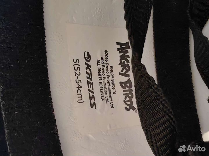 Шлем детский Angry birds