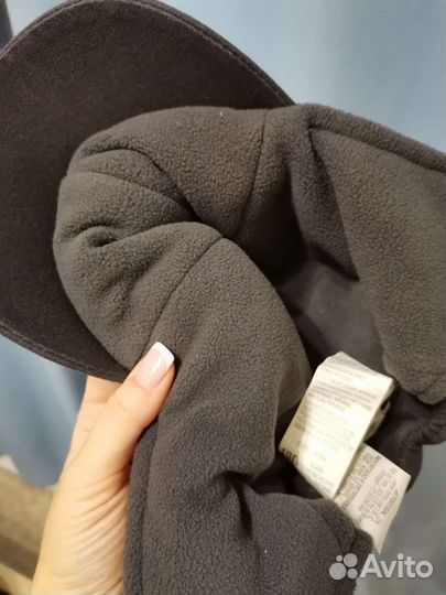 Шапка kiabi детская теплая с козырьком